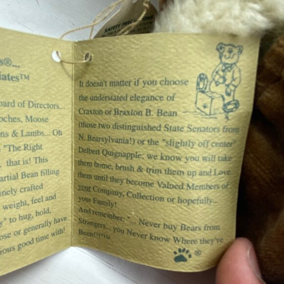 Boyds Bears Felina B. Catterwall Collectible Plush Cat Doll Pumpkin Animal TAG - Picture 5 of 8